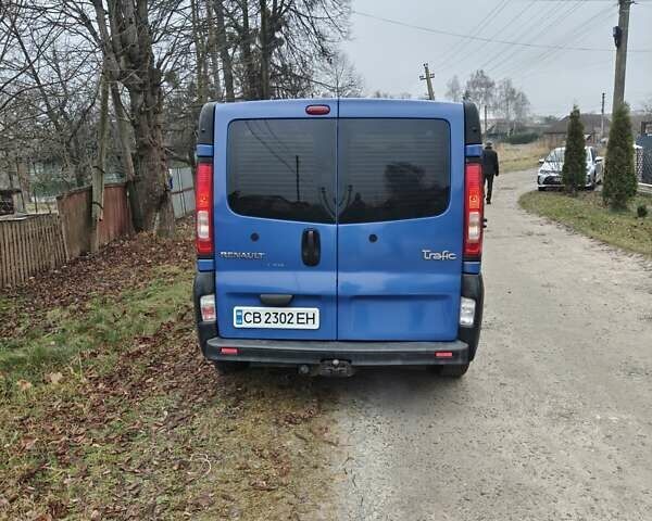 Синий Рено Трафик, объемом двигателя 2 л и пробегом 340 тыс. км за 10000 $, фото 5 на Automoto.ua