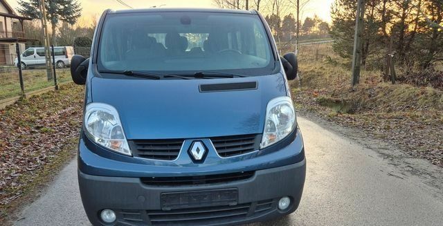 Синий Рено Трафик, объемом двигателя 2 л и пробегом 206 тыс. км за 6600 $, фото 1 на Automoto.ua