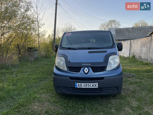 Синий Рено Трафик, объемом двигателя 2 л и пробегом 443 тыс. км за 9900 $, фото 1 на Automoto.ua