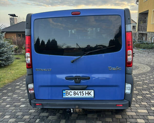 Синій Рено Трафік, об'ємом двигуна 2 л та пробігом 471 тис. км за 8650 $, фото 3 на Automoto.ua