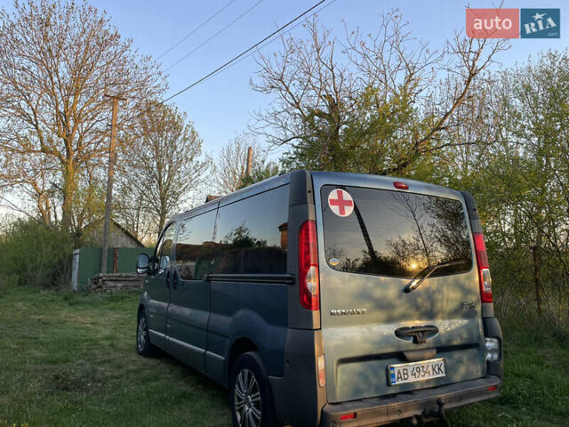 Синий Рено Трафик, объемом двигателя 2 л и пробегом 443 тыс. км за 9900 $, фото 6 на Automoto.ua