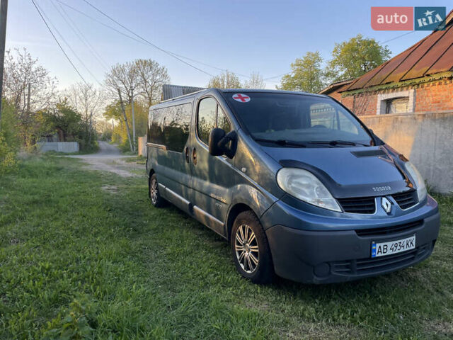 Синий Рено Трафик, объемом двигателя 2 л и пробегом 443 тыс. км за 9900 $, фото 2 на Automoto.ua