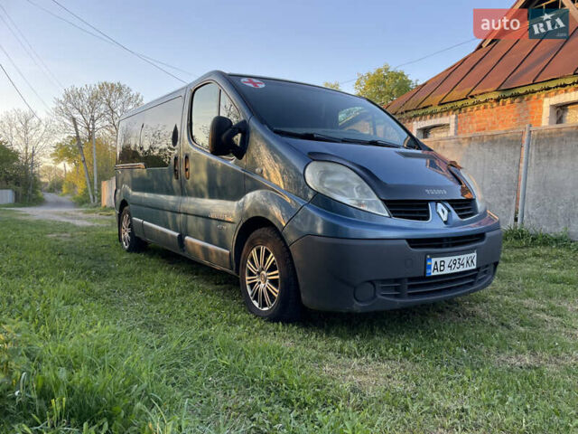 Синий Рено Трафик, объемом двигателя 2 л и пробегом 443 тыс. км за 9900 $, фото 3 на Automoto.ua