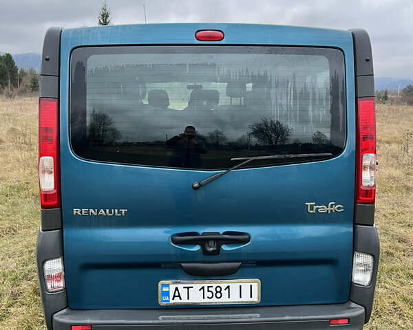 Синий Рено Трафик, объемом двигателя 2.5 л и пробегом 297 тыс. км за 10700 $, фото 9 на Automoto.ua