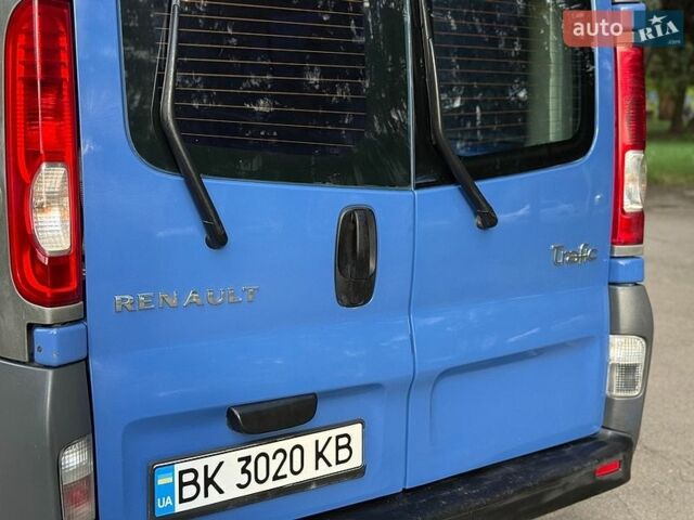Синий Рено Трафик, объемом двигателя 2 л и пробегом 290 тыс. км за 9200 $, фото 33 на Automoto.ua