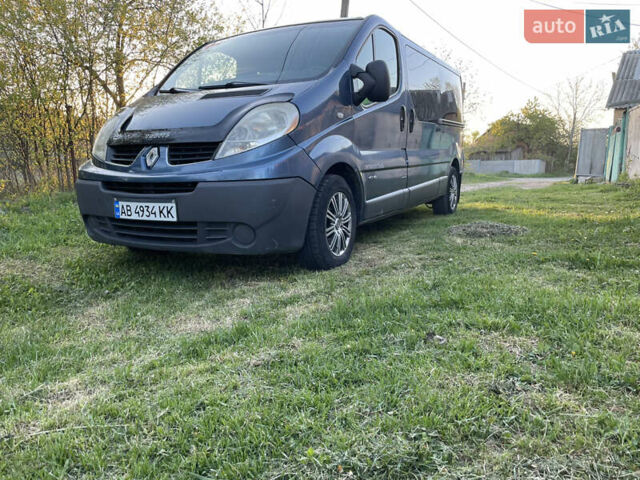 Синий Рено Трафик, объемом двигателя 2 л и пробегом 443 тыс. км за 9900 $, фото 4 на Automoto.ua