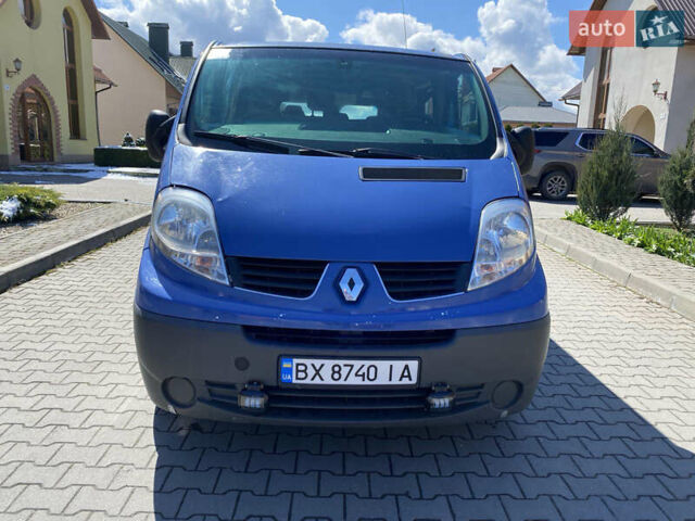 Синий Рено Трафик, объемом двигателя 2 л и пробегом 360 тыс. км за 8600 $, фото 1 на Automoto.ua