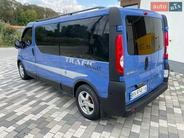 Синій Рено Трафік, об'ємом двигуна 2 л та пробігом 363 тис. км за 9550 $, фото 22 на Automoto.ua