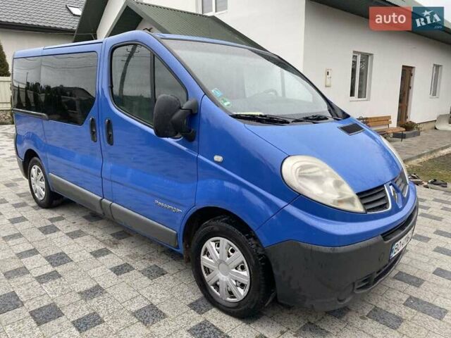 Синій Рено Трафік, об'ємом двигуна 2 л та пробігом 315 тис. км за 10900 $, фото 6 на Automoto.ua