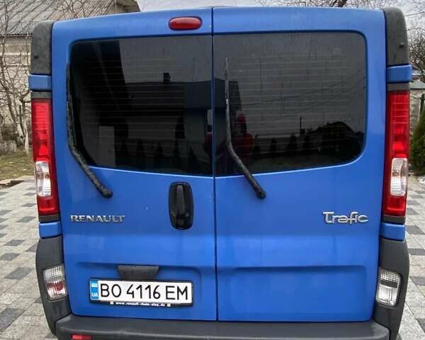 Синій Рено Трафік, об'ємом двигуна 2 л та пробігом 315 тис. км за 10900 $, фото 2 на Automoto.ua
