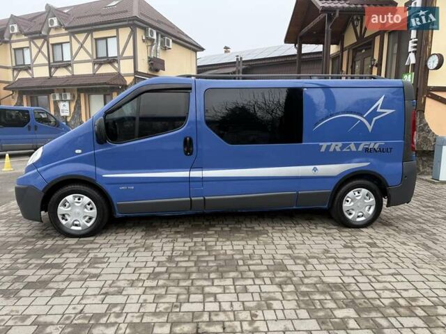 Синий Рено Трафик, объемом двигателя 2 л и пробегом 362 тыс. км за 9999 $, фото 1 на Automoto.ua