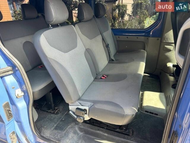 Синий Рено Трафик, объемом двигателя 2 л и пробегом 224 тыс. км за 12800 $, фото 5 на Automoto.ua