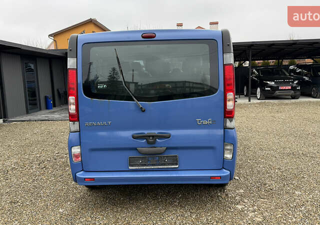 Синий Рено Трафик, объемом двигателя 2 л и пробегом 280 тыс. км за 10999 $, фото 8 на Automoto.ua