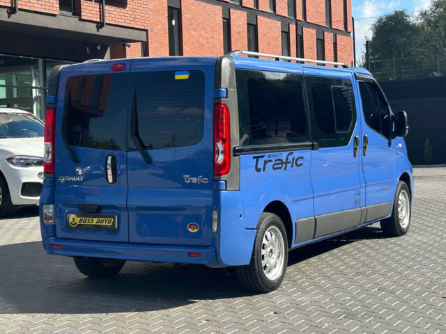 Синий Рено Трафик, объемом двигателя 2 л и пробегом 290 тыс. км за 13700 $, фото 5 на Automoto.ua