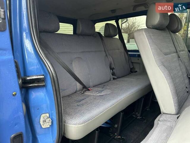 Синій Рено Трафік, об'ємом двигуна 2 л та пробігом 198 тис. км за 12990 $, фото 10 на Automoto.ua