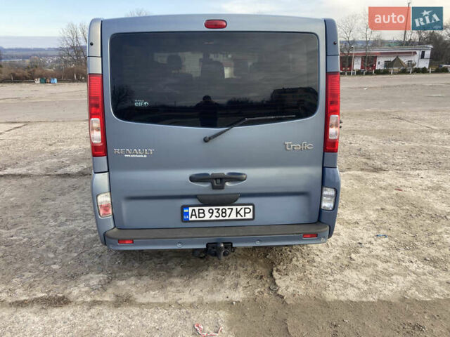 Синий Рено Трафик, объемом двигателя 2.5 л и пробегом 208 тыс. км за 13500 $, фото 5 на Automoto.ua
