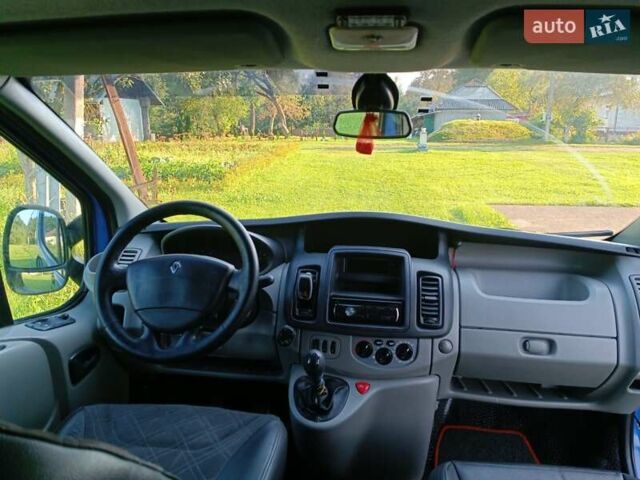 Синій Рено Трафік, об'ємом двигуна 2 л та пробігом 291 тис. км за 10950 $, фото 82 на Automoto.ua
