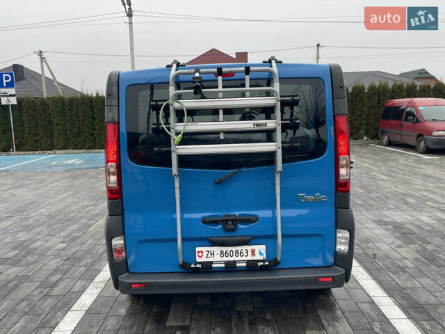 Синій Рено Трафік, об'ємом двигуна 2 л та пробігом 118 тис. км за 15200 $, фото 13 на Automoto.ua