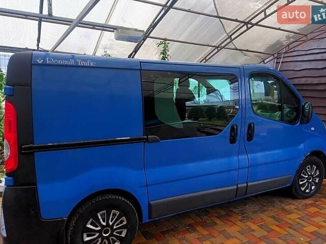 Синий Рено Трафик, объемом двигателя 2 л и пробегом 286 тыс. км за 10300 $, фото 11 на Automoto.ua