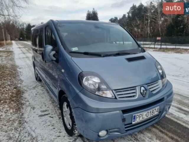 Синий Рено Трафик, объемом двигателя 2 л и пробегом 195 тыс. км за 9100 $, фото 1 на Automoto.ua