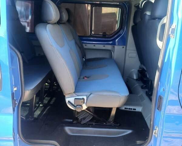 Синий Рено Трафик, объемом двигателя 2 л и пробегом 277 тыс. км за 13450 $, фото 4 на Automoto.ua