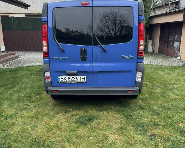 Синій Рено Трафік, об'ємом двигуна 2 л та пробігом 284 тис. км за 12500 $, фото 7 на Automoto.ua