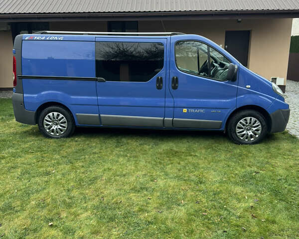 Синій Рено Трафік, об'ємом двигуна 2 л та пробігом 284 тис. км за 12500 $, фото 3 на Automoto.ua