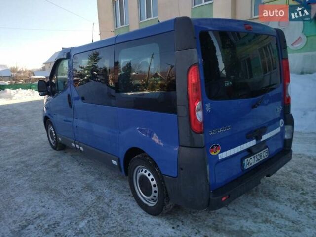 Синій Рено Трафік, об'ємом двигуна 2 л та пробігом 292 тис. км за 10000 $, фото 7 на Automoto.ua
