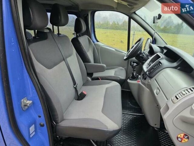 Синій Рено Трафік, об'ємом двигуна 2 л та пробігом 215 тис. км за 9800 $, фото 10 на Automoto.ua