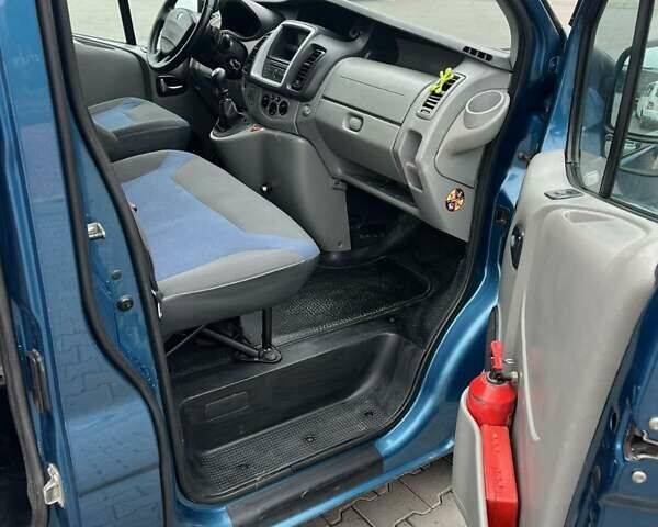 Синій Рено Трафік, об'ємом двигуна 2 л та пробігом 288 тис. км за 13500 $, фото 20 на Automoto.ua