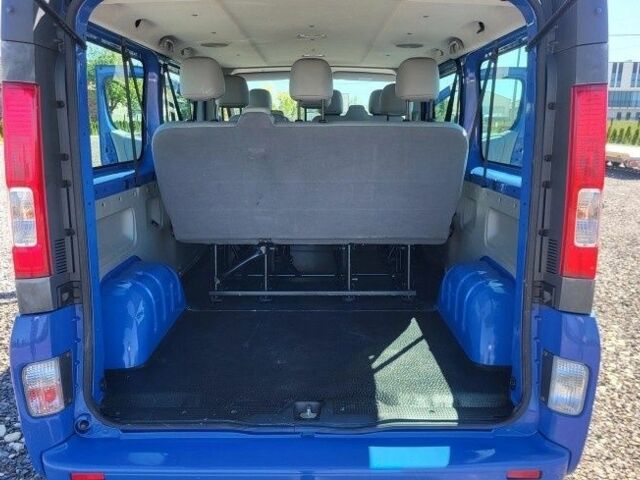 Синій Рено Трафік, об'ємом двигуна 2 л та пробігом 215 тис. км за 9200 $, фото 10 на Automoto.ua