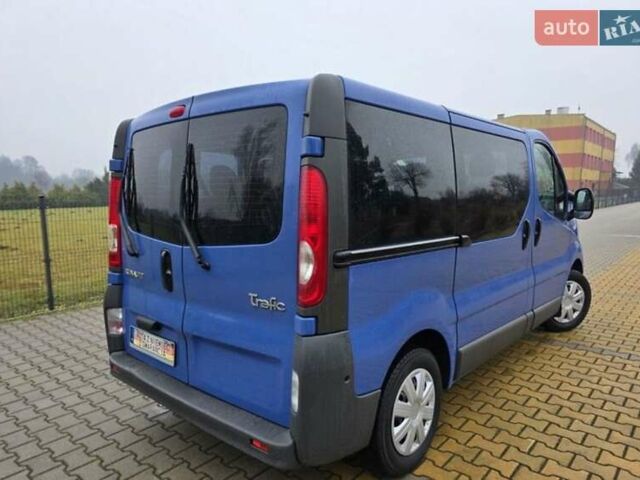 Синій Рено Трафік, об'ємом двигуна 2 л та пробігом 215 тис. км за 9800 $, фото 5 на Automoto.ua