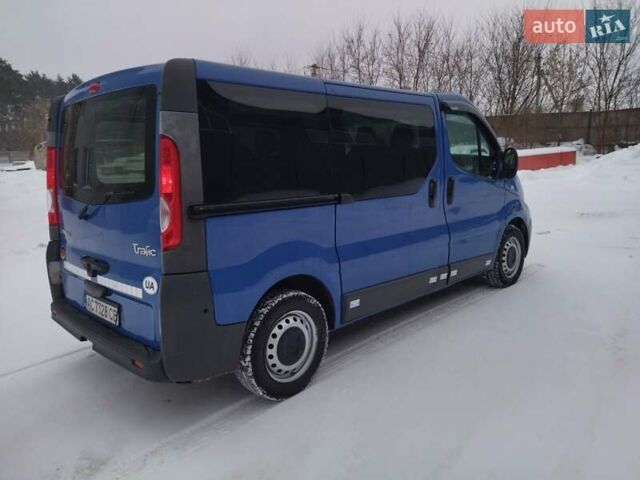 Синий Рено Трафик, объемом двигателя 2 л и пробегом 292 тыс. км за 10300 $, фото 6 на Automoto.ua