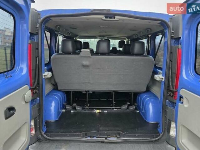 Синій Рено Трафік, об'ємом двигуна 2 л та пробігом 215 тис. км за 9800 $, фото 6 на Automoto.ua