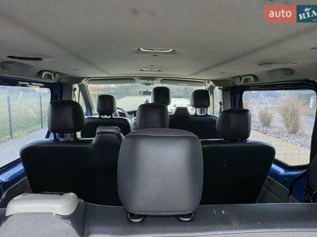 Синій Рено Трафік, об'ємом двигуна 2 л та пробігом 215 тис. км за 9800 $, фото 17 на Automoto.ua