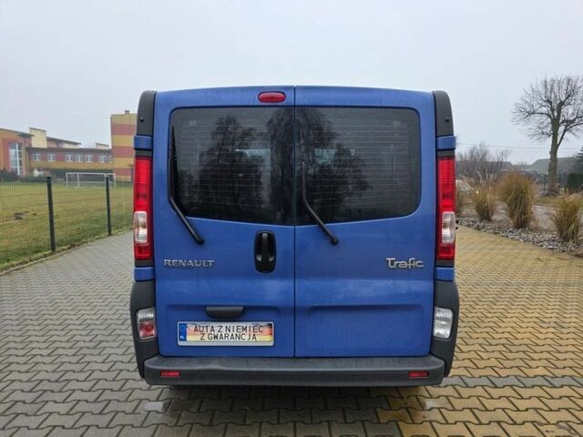 Синій Рено Трафік, об'ємом двигуна 2 л та пробігом 211 тис. км за 8600 $, фото 9 на Automoto.ua