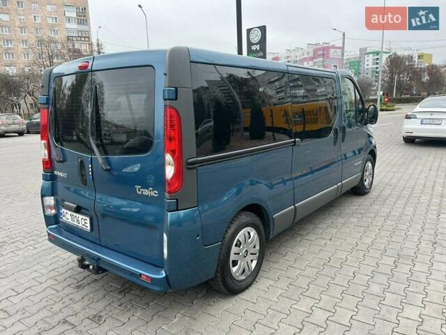 Синій Рено Трафік, об'ємом двигуна 2 л та пробігом 288 тис. км за 13500 $, фото 15 на Automoto.ua