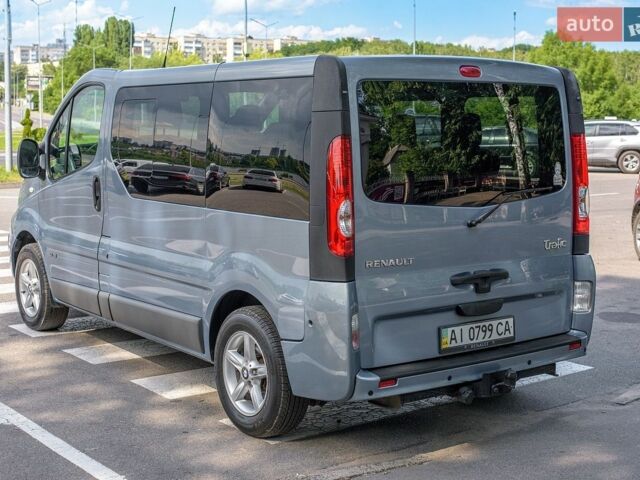 Синій Рено Трафік, об'ємом двигуна 2 л та пробігом 289 тис. км за 13200 $, фото 5 на Automoto.ua
