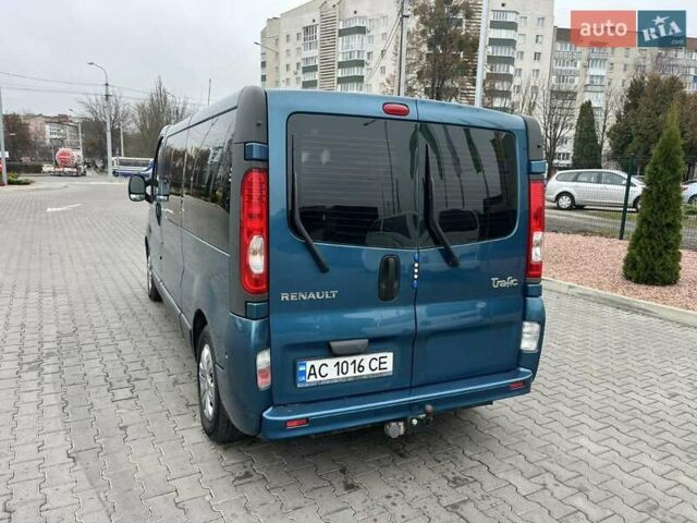 Синій Рено Трафік, об'ємом двигуна 2 л та пробігом 288 тис. км за 13500 $, фото 17 на Automoto.ua
