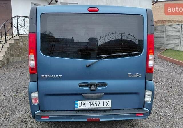 Синий Рено Трафик, объемом двигателя 2 л и пробегом 241 тыс. км за 14700 $, фото 9 на Automoto.ua