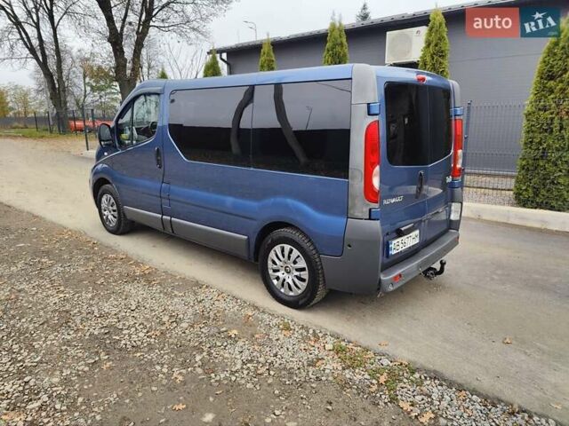 Синий Рено Трафик, объемом двигателя 2 л и пробегом 221 тыс. км за 13999 $, фото 9 на Automoto.ua