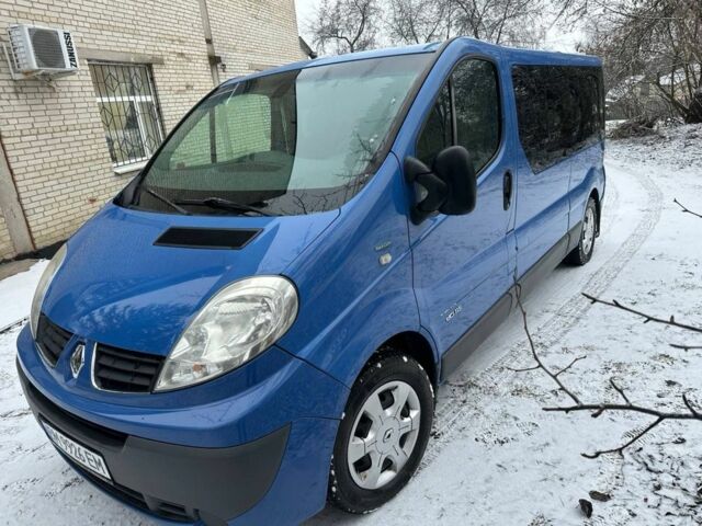 Синий Рено Трафик, объемом двигателя 2 л и пробегом 246 тыс. км за 13000 $, фото 5 на Automoto.ua