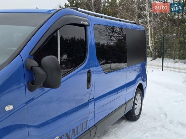 Синій Рено Трафік, об'ємом двигуна 2 л та пробігом 270 тис. км за 14199 $, фото 13 на Automoto.ua