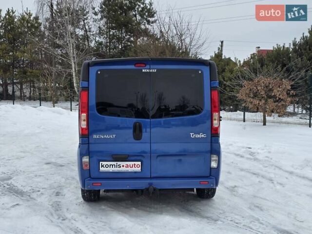 Синій Рено Трафік, об'ємом двигуна 2 л та пробігом 270 тис. км за 14199 $, фото 6 на Automoto.ua