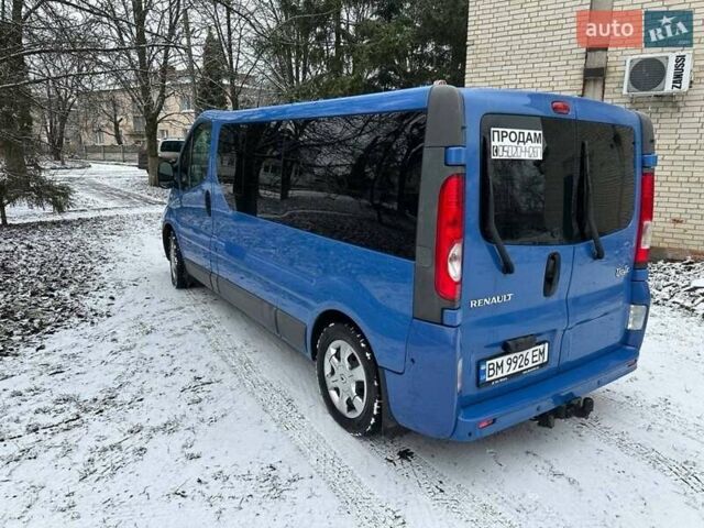 Синий Рено Трафик, объемом двигателя 2 л и пробегом 246 тыс. км за 13000 $, фото 3 на Automoto.ua