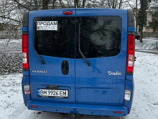 Синий Рено Трафик, объемом двигателя 2 л и пробегом 246 тыс. км за 13000 $, фото 4 на Automoto.ua