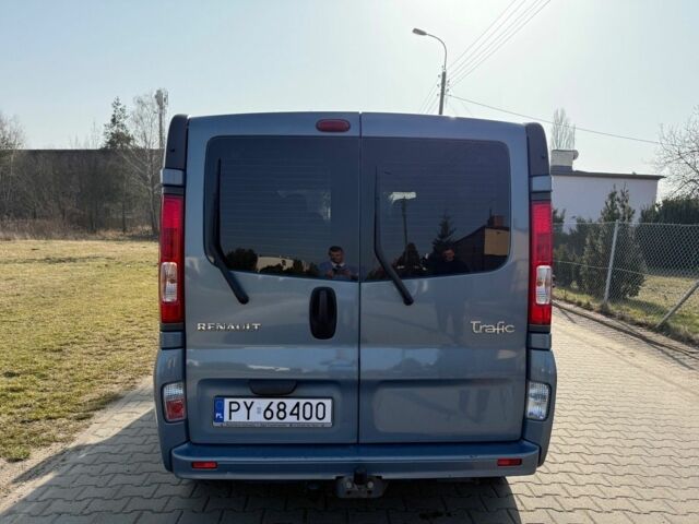 Синий Рено Трафик, объемом двигателя 2 л и пробегом 171 тыс. км за 8500 $, фото 7 на Automoto.ua