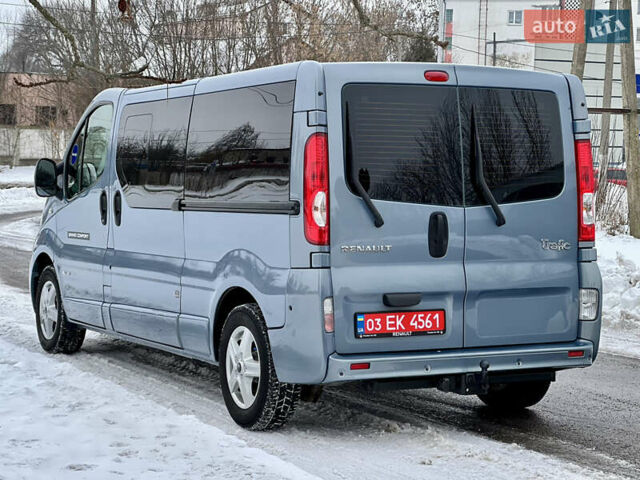 Синій Рено Трафік, об'ємом двигуна 2 л та пробігом 215 тис. км за 16899 $, фото 16 на Automoto.ua