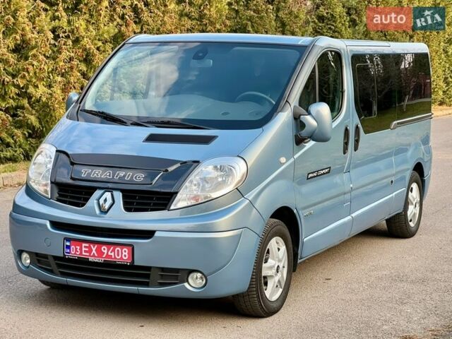 Синий Рено Трафик, объемом двигателя 2 л и пробегом 216 тыс. км за 16999 $, фото 1 на Automoto.ua