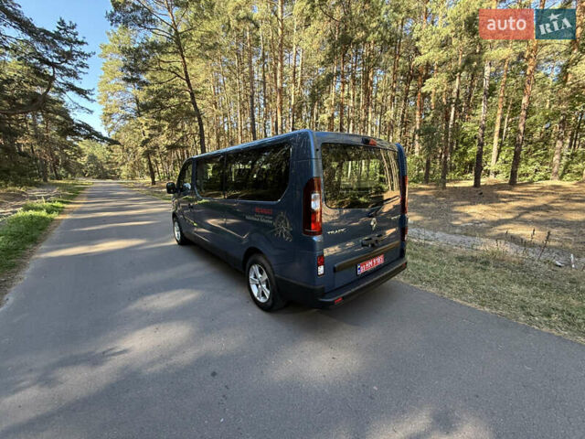 Синий Рено Трафик, объемом двигателя 2 л и пробегом 185 тыс. км за 28800 $, фото 70 на Automoto.ua